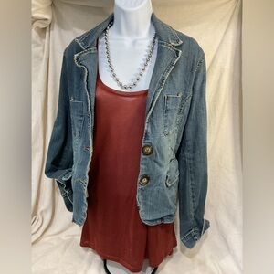 Vintage Mossimo Supply Co. Denim Blazer